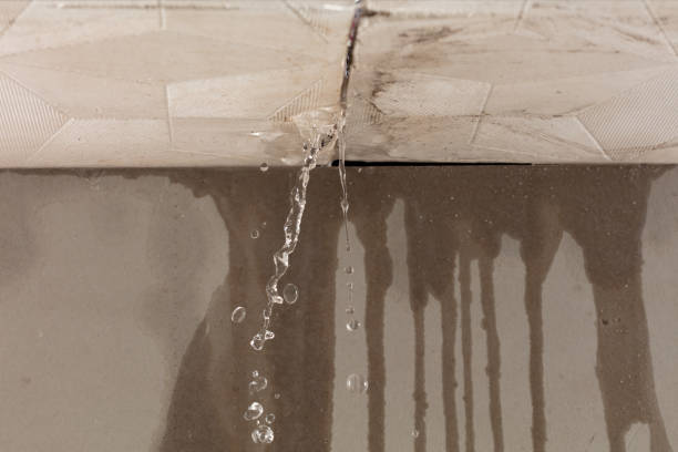 Professional Flood Damage Cleanup technician working in Springville, NY